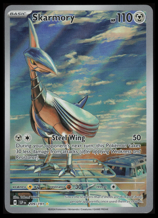 Skarmory #209 Pokemon Surging Sparks