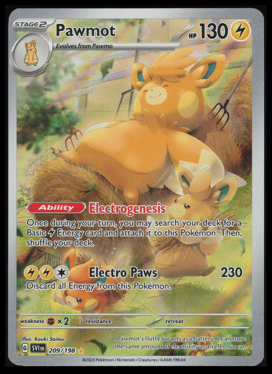 Pawmot #209 Pokemon Scarlet & Violet