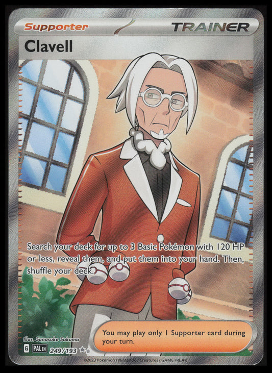 Clavell #249 Pokemon Paldea Evolved