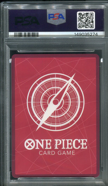 Gol.D.Roger [Alternate Art] OP13-003 One Piece Japanese Carrying on His Will - PSA 10