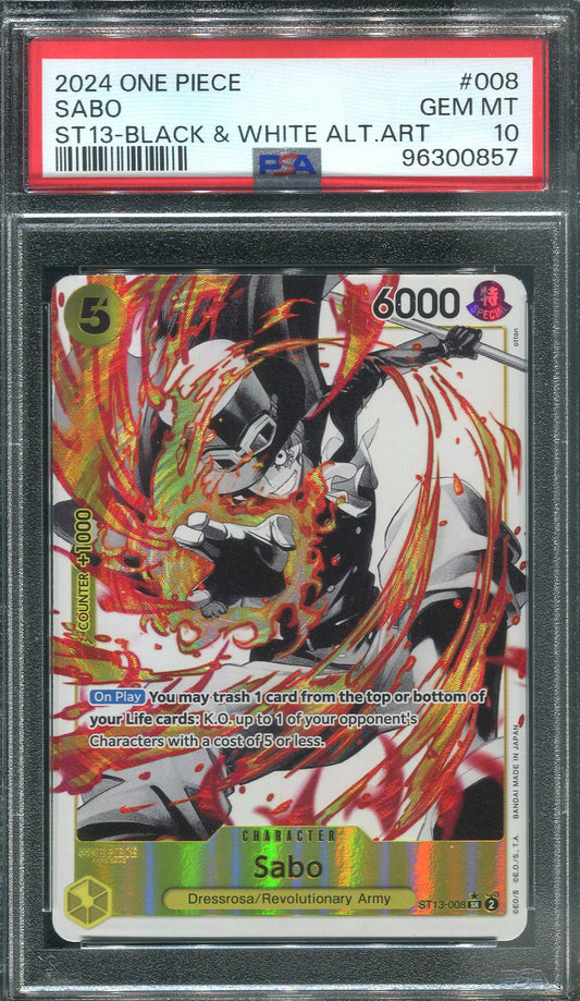 Sabo - Ultra Deck: The Three Brothers ST-13-008 - PSA 10