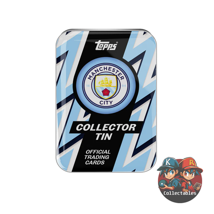 2025-26 Topps Manchester City Soccer Collector Tin