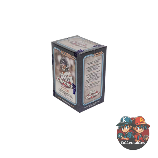 2024 Topps Chrome Football 7-Pack Blaster Box