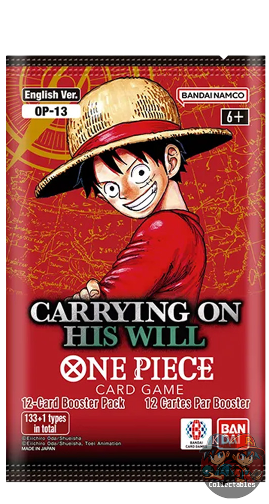 OP-13 One Piece Carrying On His Will [ENG] Booster Pack