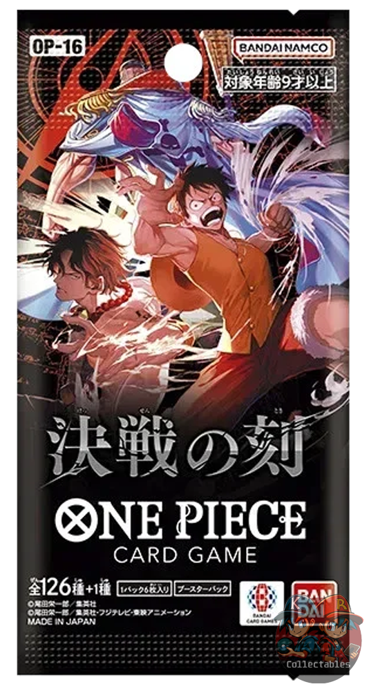 OP-16 One Piece Japanese - The Time of Battle Booster Box