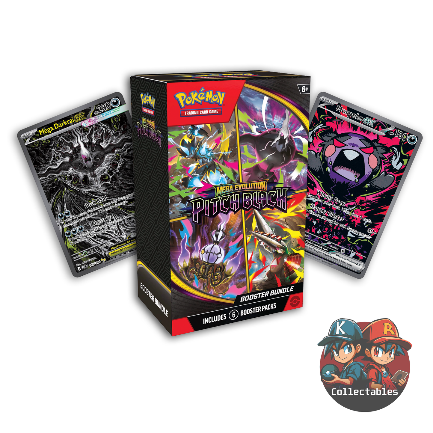 Pokemon TCG: Mega Evolution - Pitch Black Booster Bundle