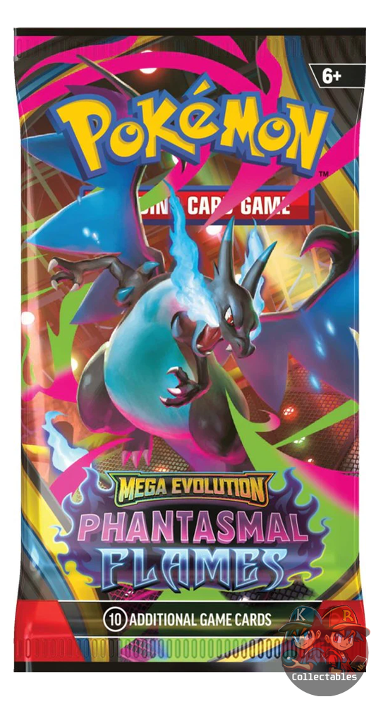 Phantasmal Flames Pokémon Booster Pack