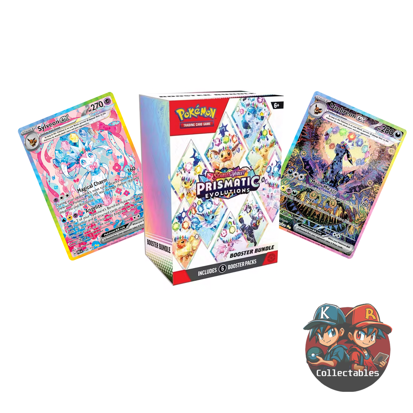 Prismatic Evolution Booster Bundle