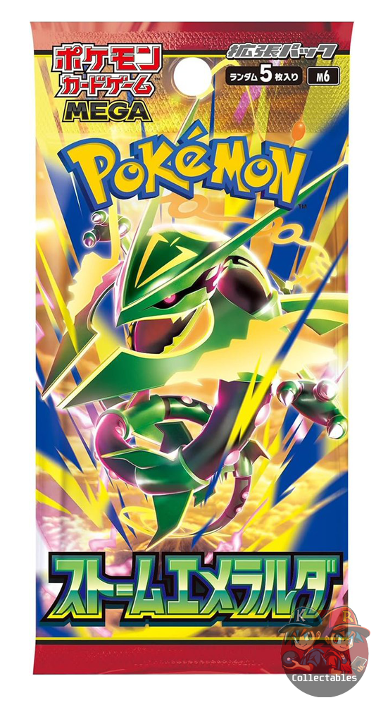 Pokémon TCG: M6 MEGA - Storm Emeralda Japanese Booster Pack