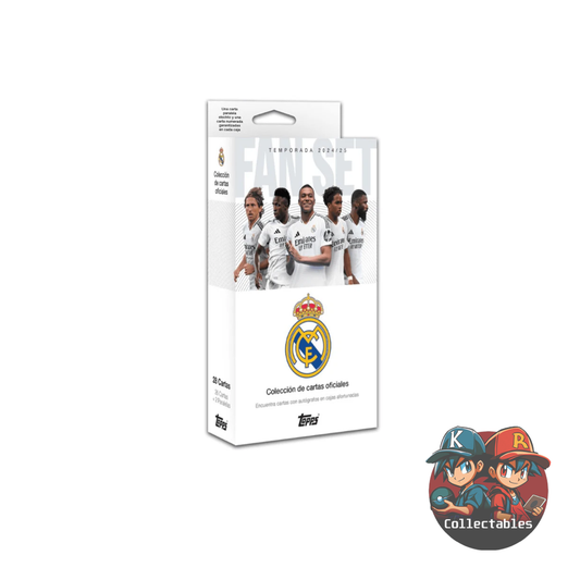 2024-25 Topps Soccer Real Madrid Fan Set Box
