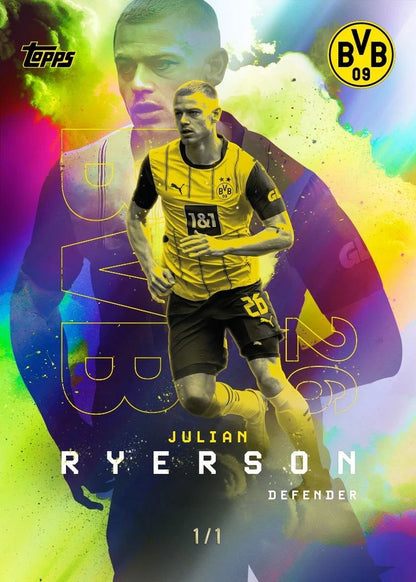 2024-25 Topps Borussia Dortmund BVB Team Set Box