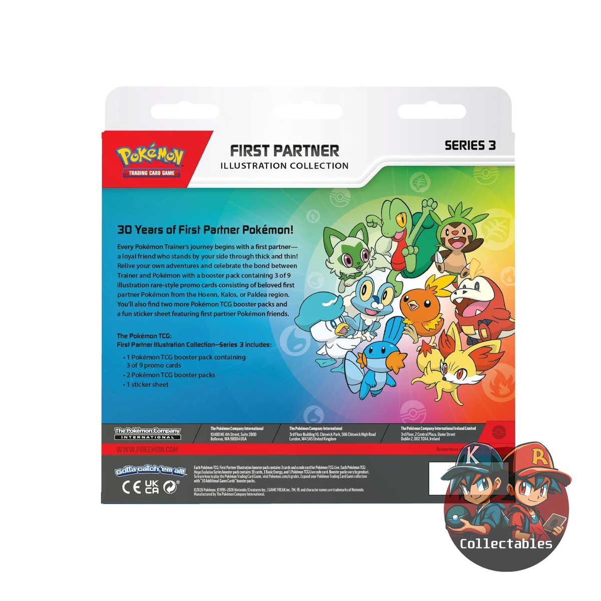 Pokémon TCG: First Partner Illustration Collection Series 3