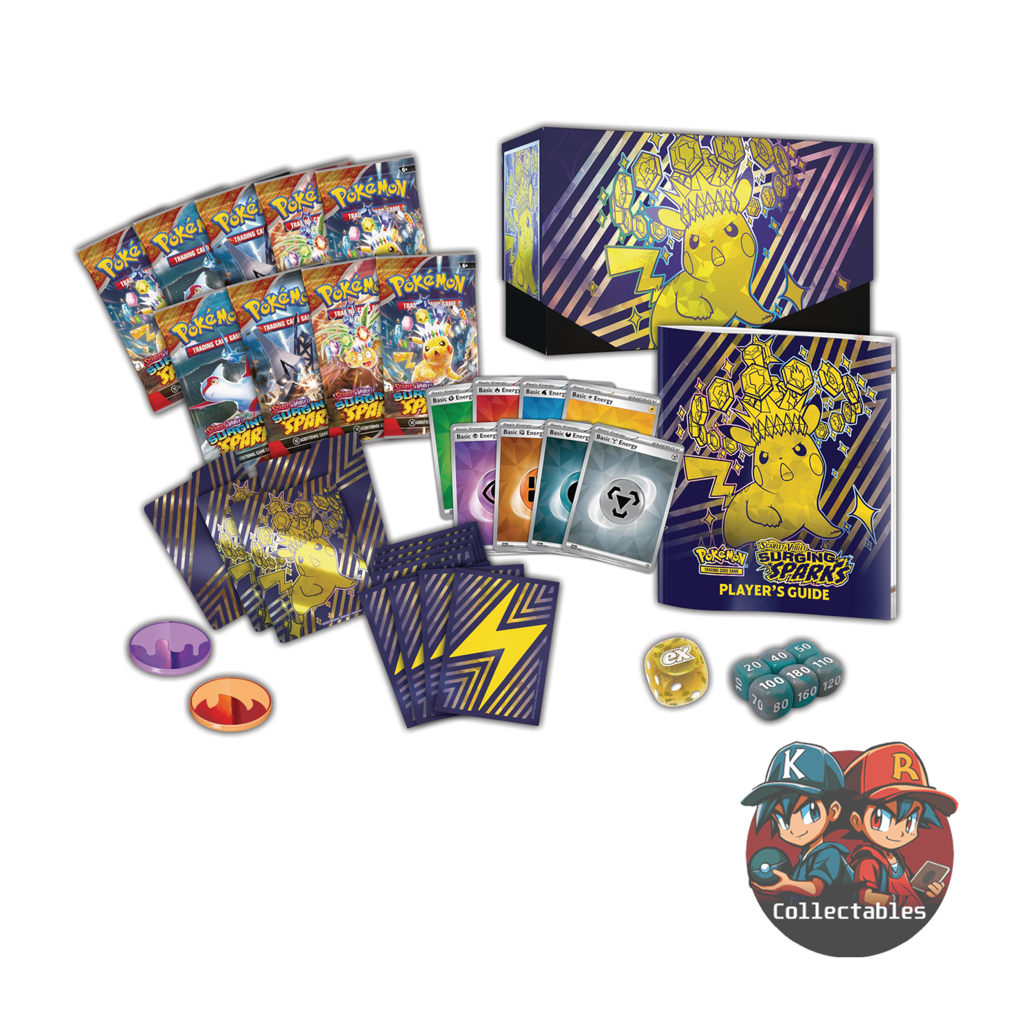 Pokemon TCG: Scarlet & Violet Surging Sparks Elite Trainer Box