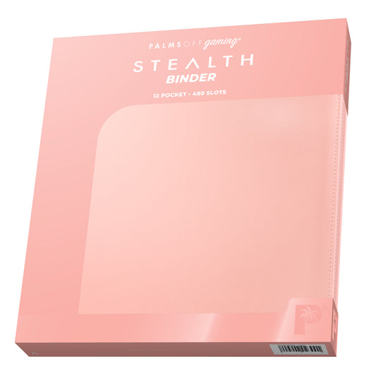 Stealth 12 Pocket Zip Binder - Pink