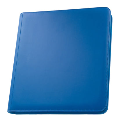 Stealth 12 Pocket Zip Binder - Blue