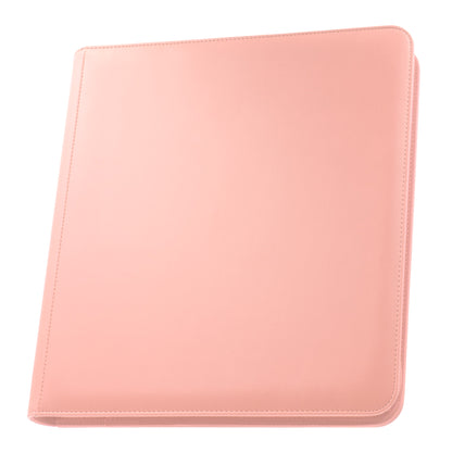Stealth 12 Pocket Zip Binder - Pink
