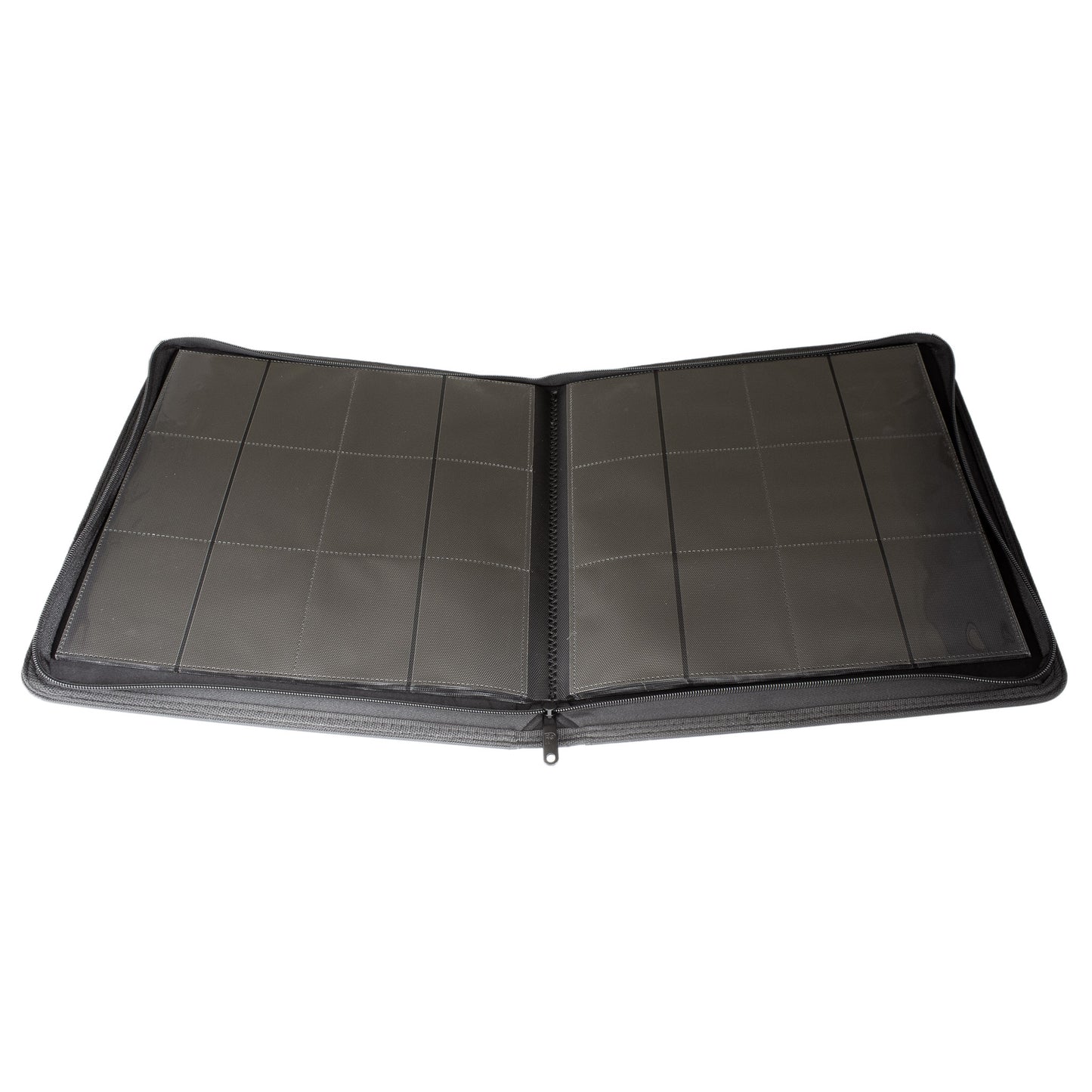 Stealth 12 Pocket Zip Binder - Black