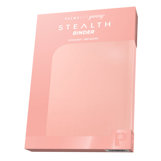 Stealth 9 Pocket Zip Binder - Pink