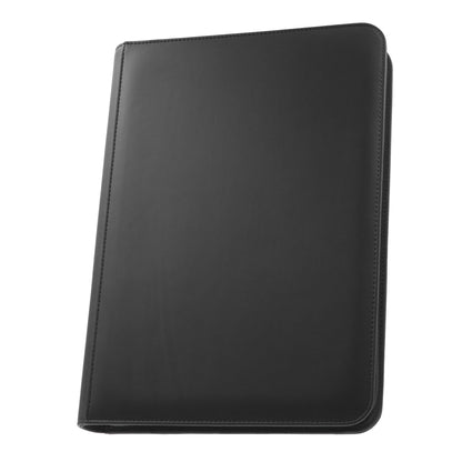 Stealth 9 Pocket Zip Binder - Black