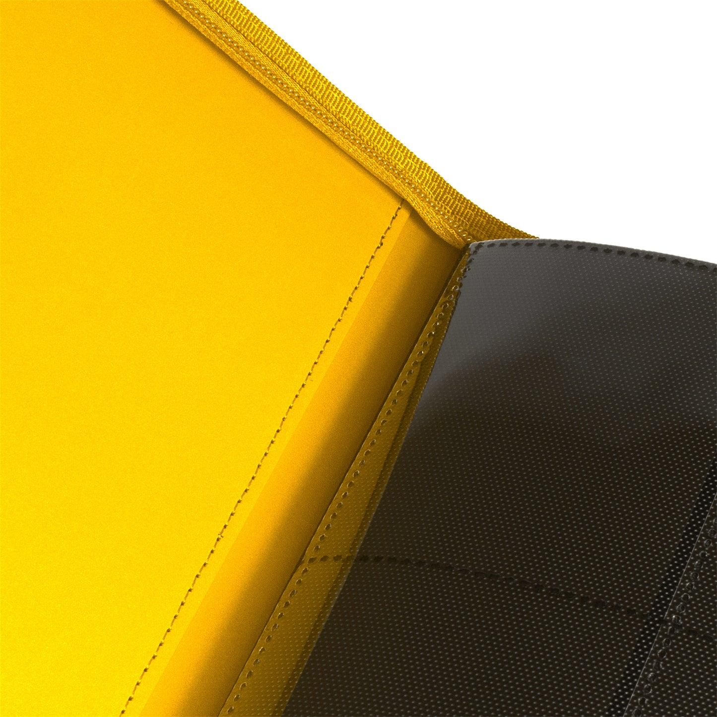 Stealth 12 Pocket Zip Binder - Yellow