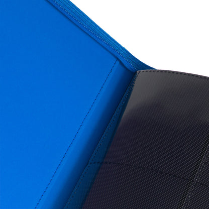 Stealth 12 Pocket Zip Binder - Blue