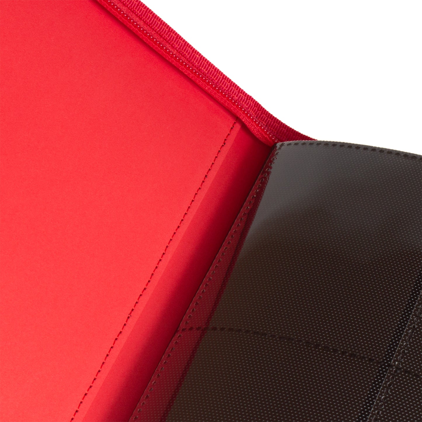 Stealth 12 Pocket Zip Binder - Red