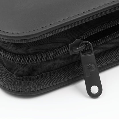 Stealth 12 Pocket Zip Binder - Black
