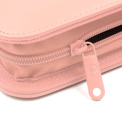 Stealth 12 Pocket Zip Binder - Pink