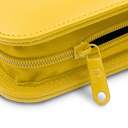 Stealth 12 Pocket Zip Binder - Yellow