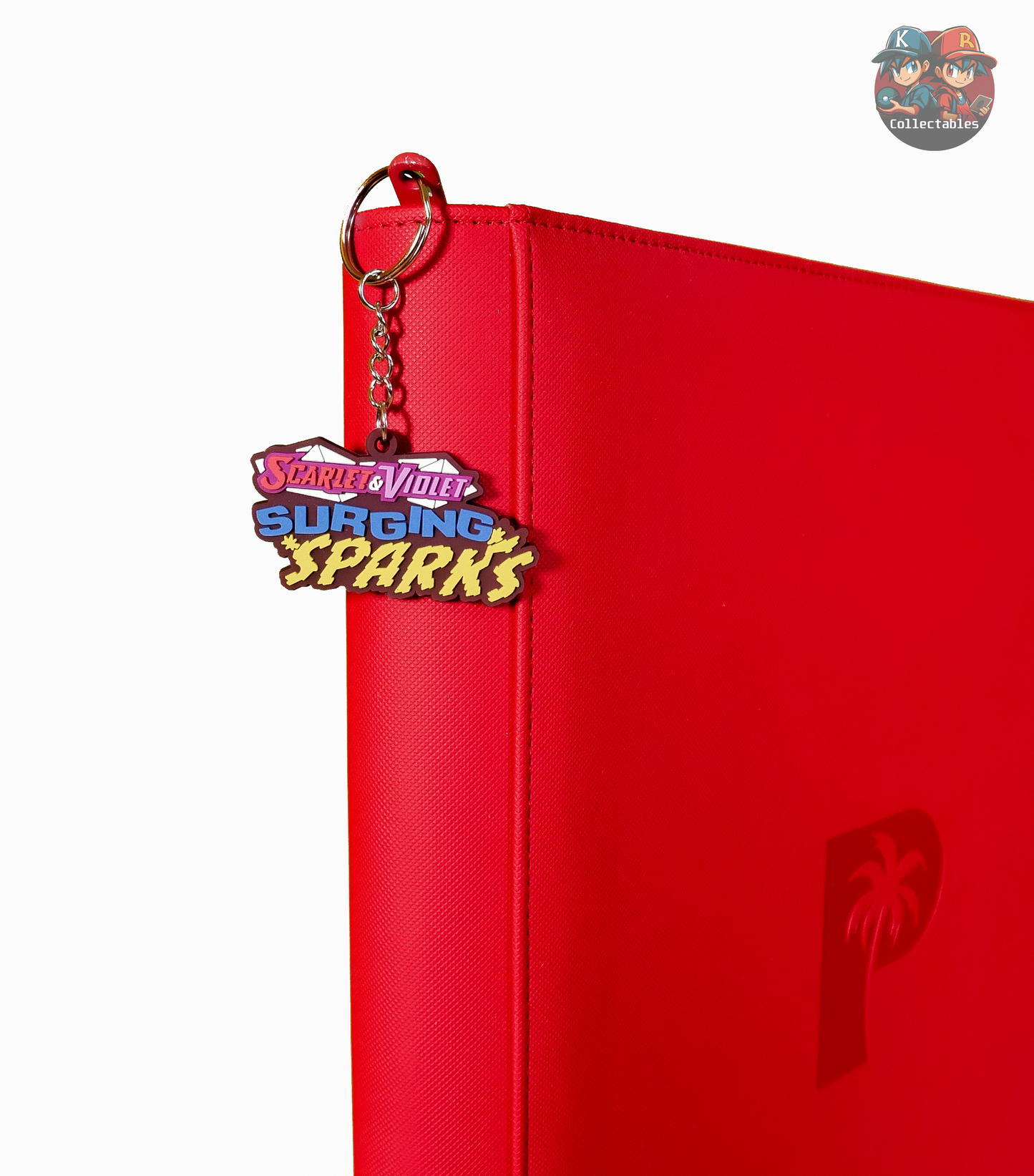 Pokémon Binder Surging Sparks Key Chain