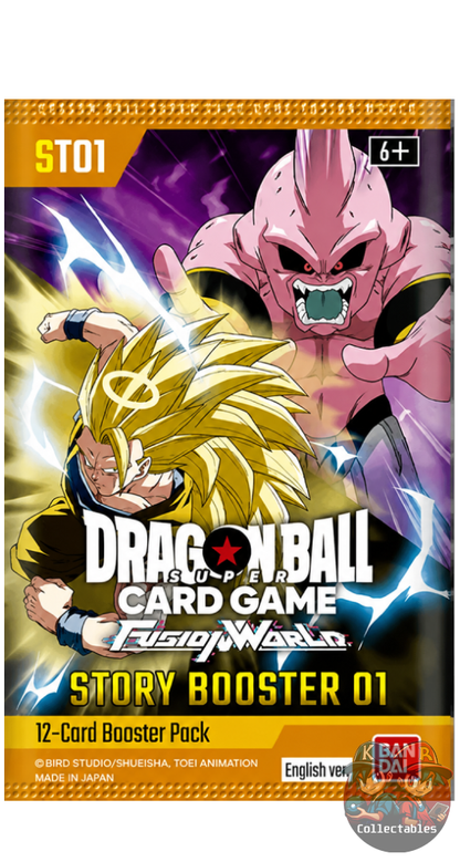 Dragon Ball Super Card Game Fusion World: Story Booster Pack Vol. 1 ST01