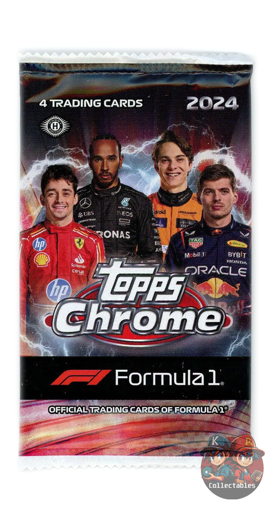 2024 Topps Chrome F1 Formula 1 Qualifying Booster Pack